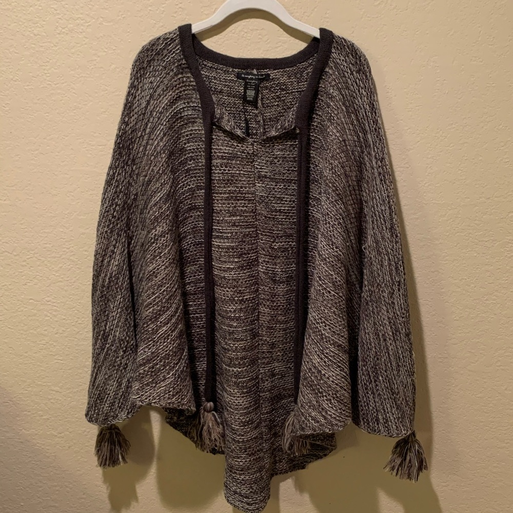 Women’s poncho sweater - new with tags